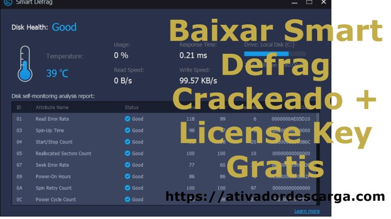 Baixar IObit Smart Defrag Pro Crackeado + License Key Gratis